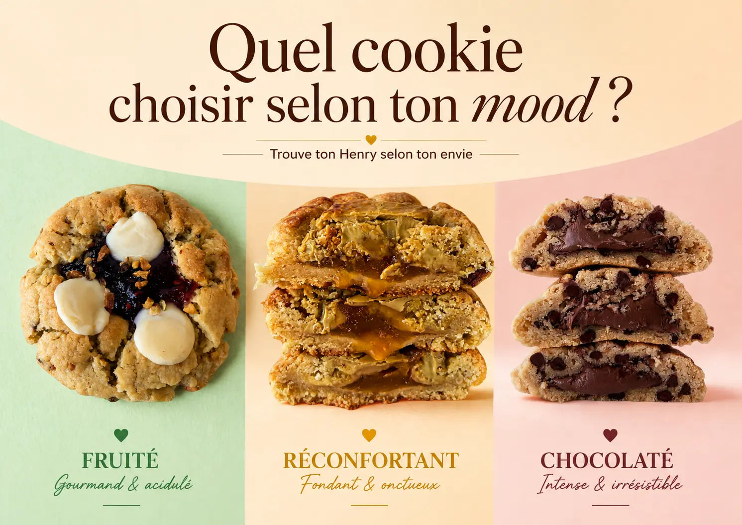 quel cookie choisir selon ton humeur ?