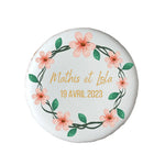 Lot de 10 sablés personnalisés Mariage Bohême lesdelicesdecaro