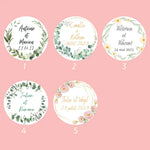 Lot de 10 sablés personnalisés Mariage Champêtre lesdelicesdecaro