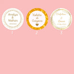 Lot de 10 sablés personnalisés Mariage Glam Chic lesdelicesdecaro