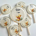 Lot de 10 sucettes personnalisées lesdelicesdecaro